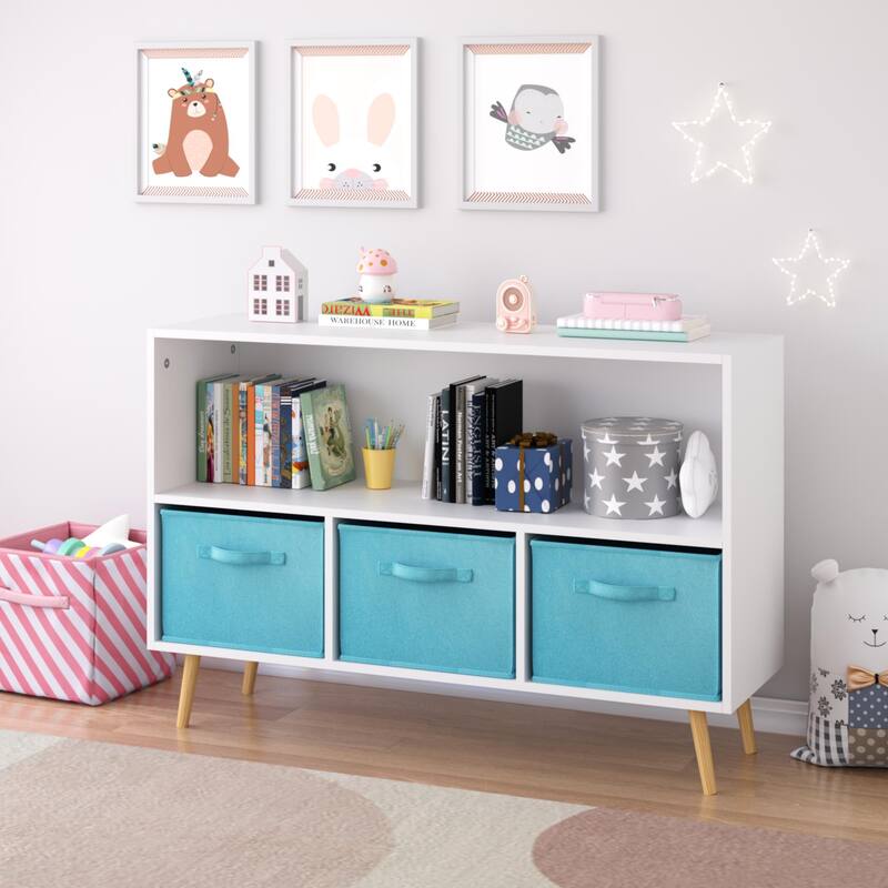 Children's Book Display, Toy Storage Cabinet Organizer
