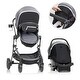 preview thumbnail 5 of 7, Pivot Vizor Travel System with LiteMax Infant Car Seat