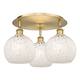 Option Brushed Brass / White Mouchette
