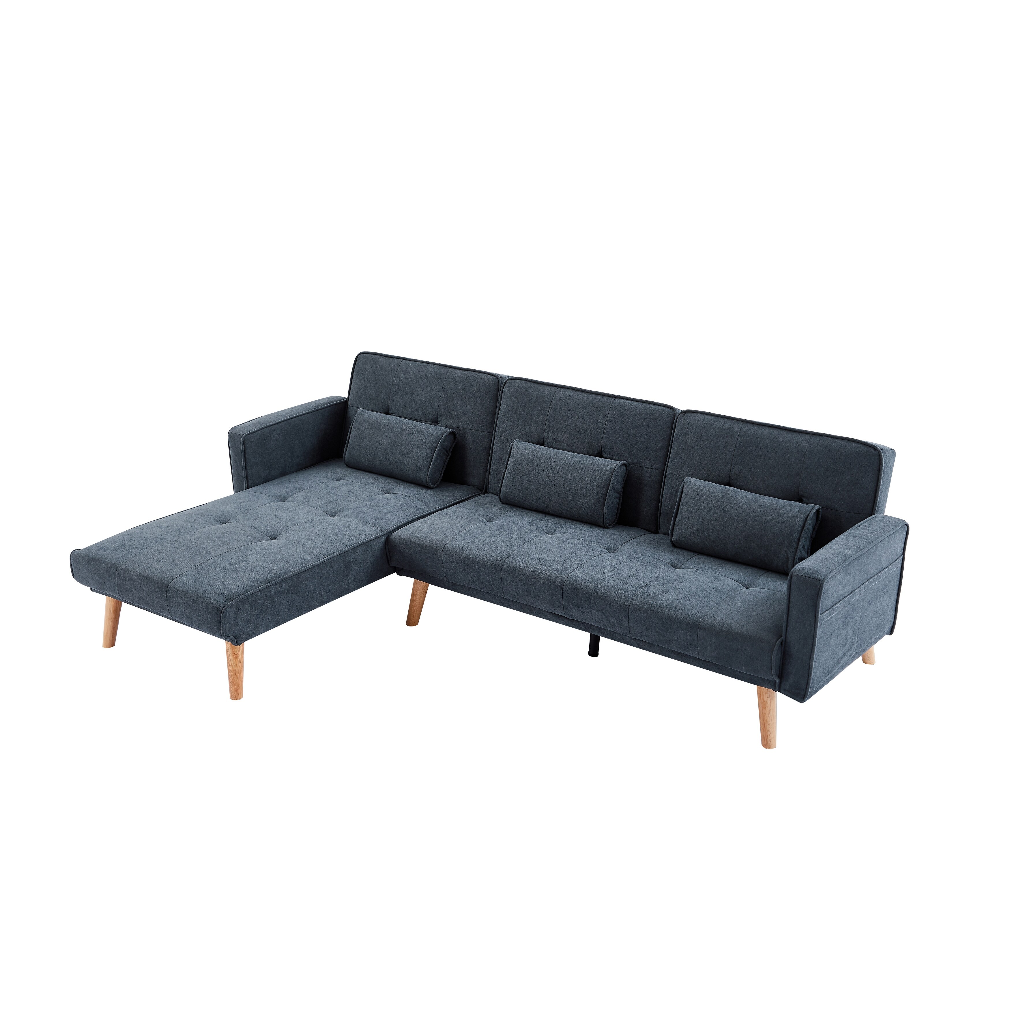 Couch with lounger on left sale side