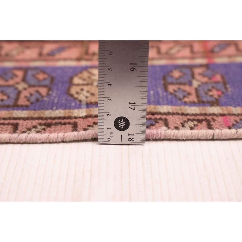 ECARPETGALLERY Hand-knotted Antalya Vintage Copper Wool Rug - 3'11 x 6'3