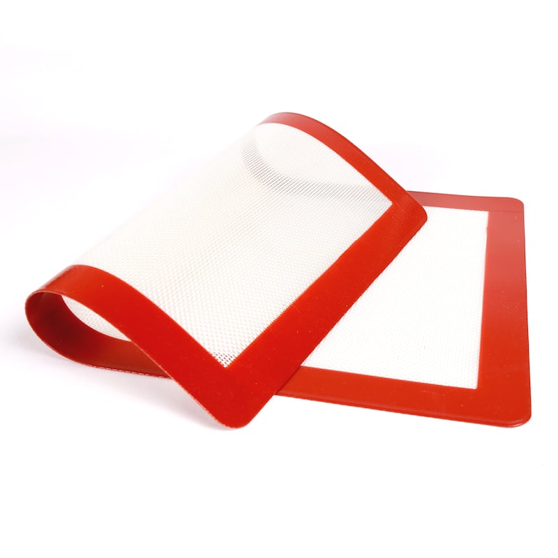 Creative Home Non-Stick, Food-Safe Silicone Fiberglass Baking Mat
