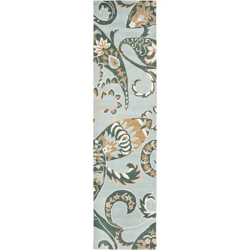 SAFAVIEH Handmade Wyndham Rosaleen Modern Wool Rug