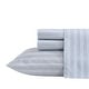 preview thumbnail 60 of 108, Nautica Cotton Percale Deep Pocket Bed Sheet Sets Full - Tayleur Stripe Blue