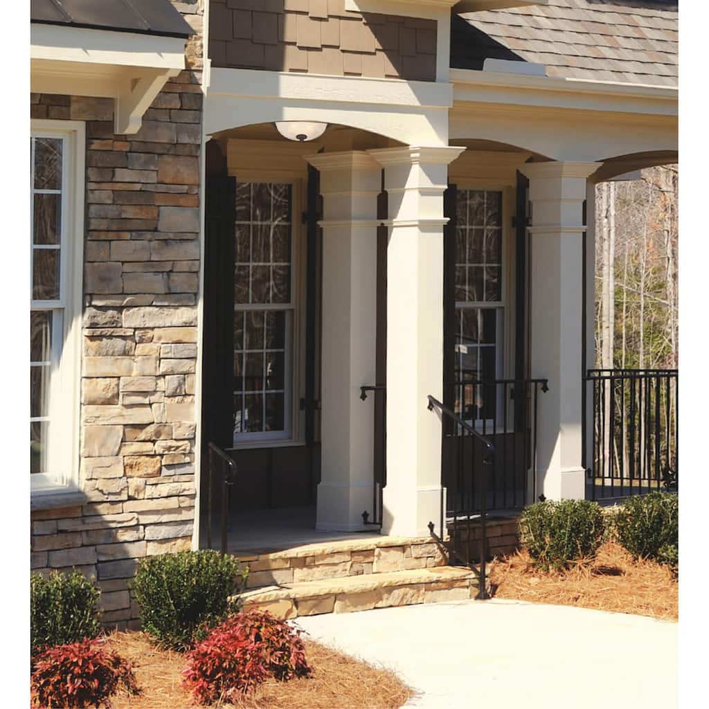 Westinghouse Naveen Two-Light Exterior Flush-Mount, Oil Rubbed Bronze Finish on Steel with White Alabaster Glass - 11-Inch