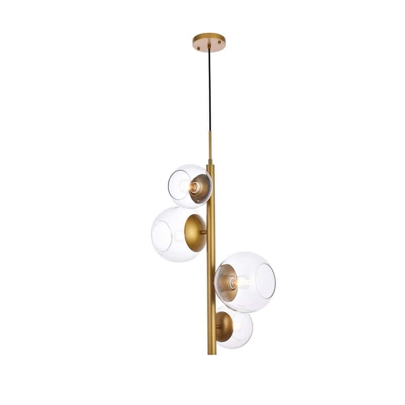 Warren 18 inch Pendant with Clear Shade