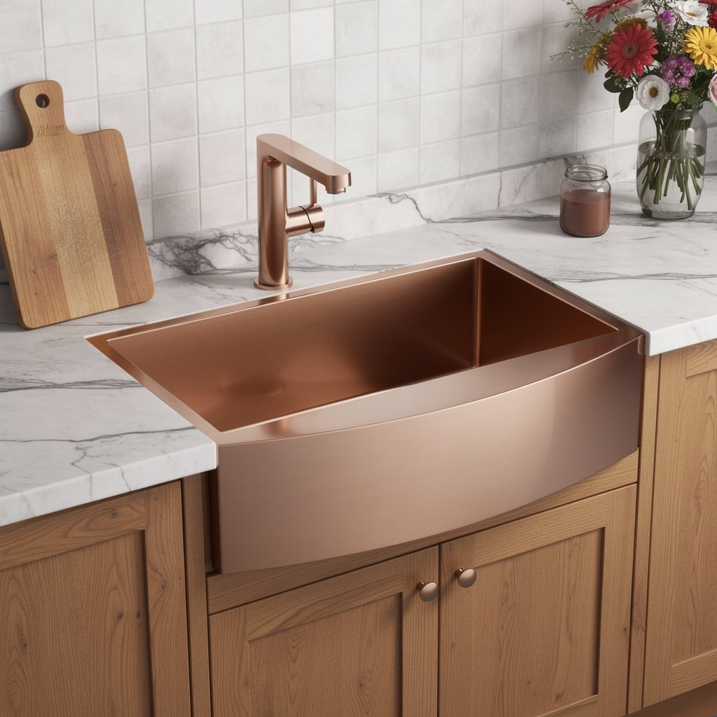 HomeRoots 10" X 33" Gold Stainless Steel Undermount Kitchen Sink - 33.00 in. x 10.00 in. x 20.00 in.