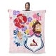 preview thumbnail 11 of 40, MLB Disney Princesses Game On Girls Silk Touch Throw Blanket