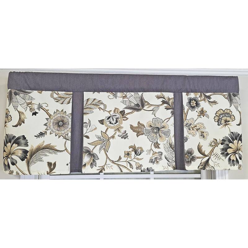 RLF Home Zanzibar Pleated Valance