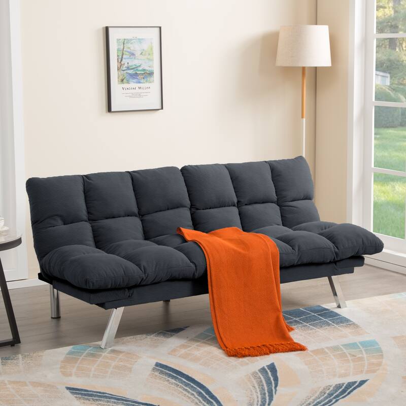 Multifunctional Sofa Bed,Foldable 2-Seater Sofa