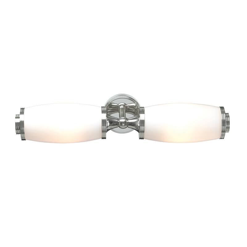 Eliot 2 Light Bath Light in Polished Chrome - 18.5 x 5 x 3.75