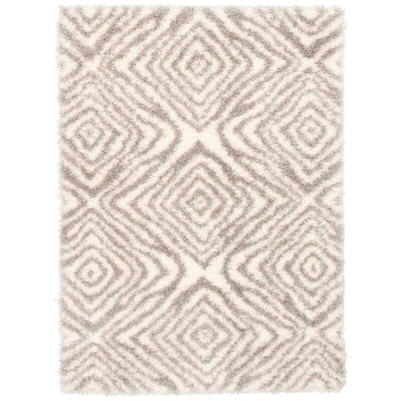 ECARPETGALLERY Agadir Abstract Contemporary Shag Rug