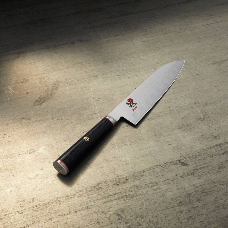 MIYABI Kaizen Hollow Edge Santoku Knife