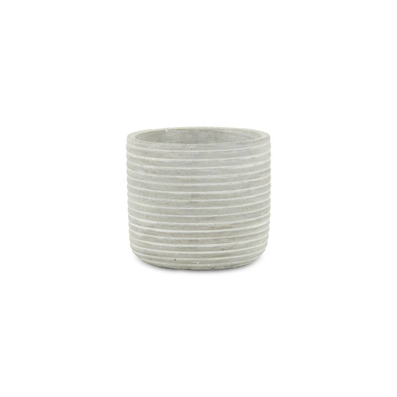 Urbanstone Gray Cement Intercoiled Pottery