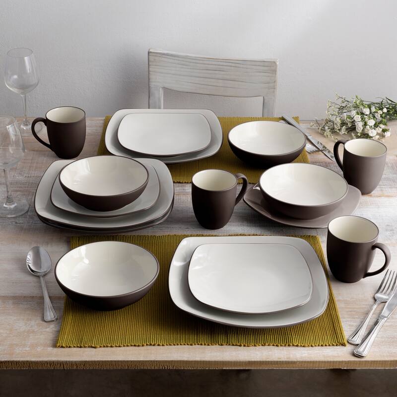 Noritake Colorwave 16-Piece Square Set, Service For 4