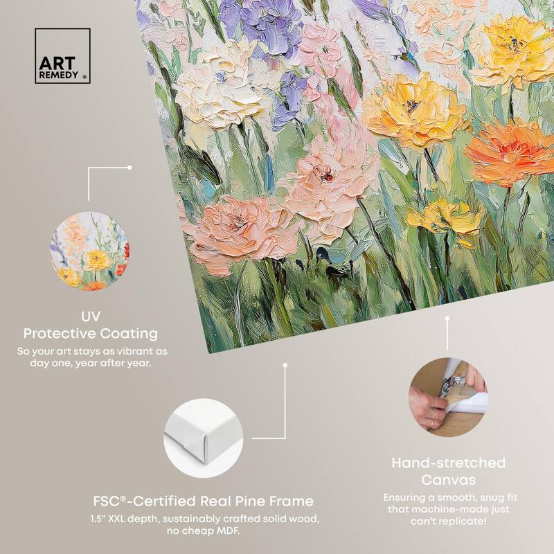 Summer Abundance I Canvas by Art Remedy, Gallery Wrapped