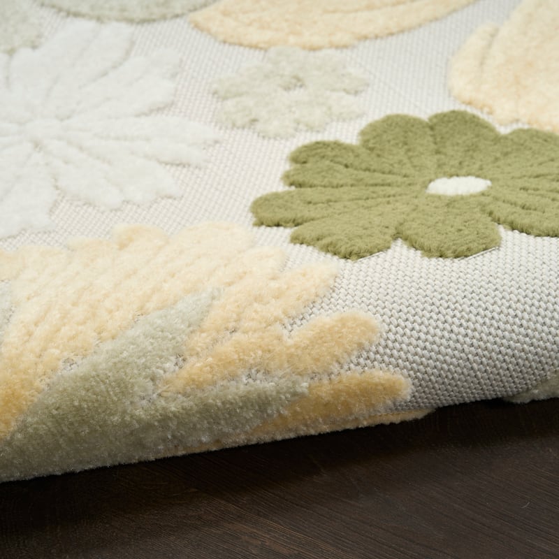 Nourison Aloha Indoor/Outdoor Floral Area Rug