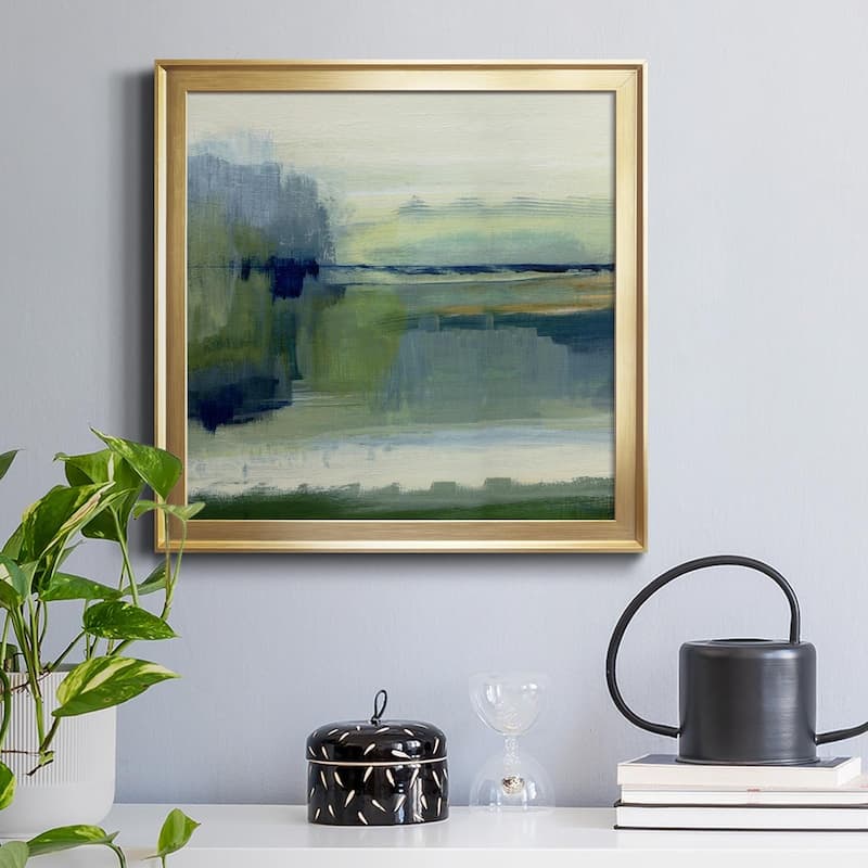 Glistening Meadow Detail I-Premium Framed Canvas - Ready to Hang