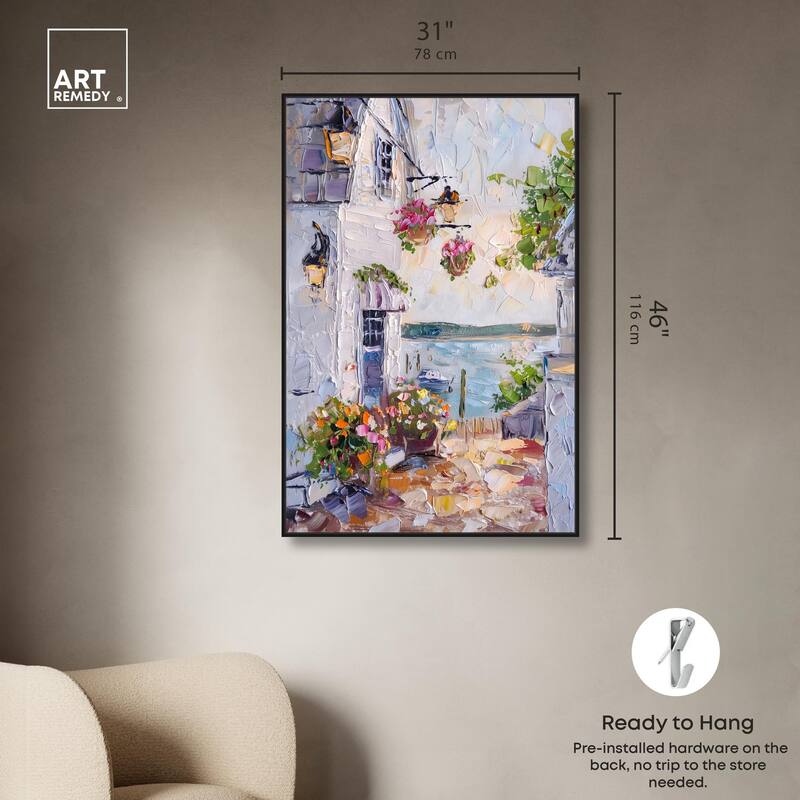 Harbor Hideaway I Canvas by Art Remedy