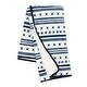 preview thumbnail 2 of 2, Lambs & Ivy Whimsical Woods Blue/White Sherpa Minky Baby Blanket