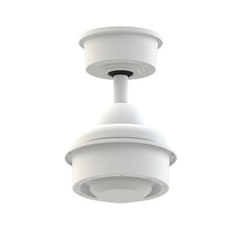 Fanimation Wrap Custom Indoor/Outdoor Smart Ceiling Fan DC Motor with Remote - Matte White