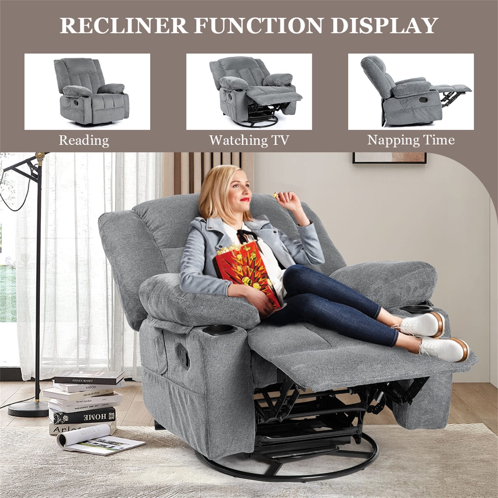 Oversized sales massage chair
