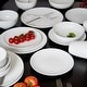 preview thumbnail 3 of 5, Euro Ceramica White Essential 16 Piece Porcelain Dinnerware Set