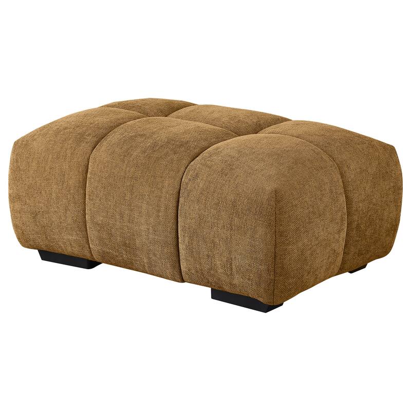 Rectangular Upholstered Tufted Ottoman