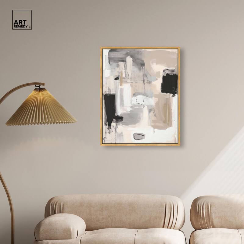Beauty of Beige II Canvas by Art Remedy