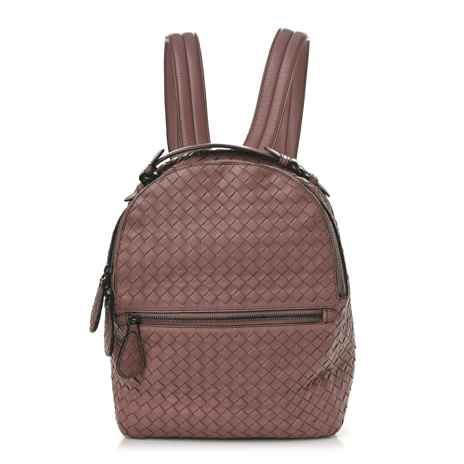 Brand New Bottega Veneta Deco Rose Backpack Bottega Veneta Nappa Intrecciato Backpack Deco Rose (Pre  main image 3
