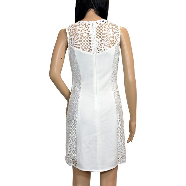 bebe white dress