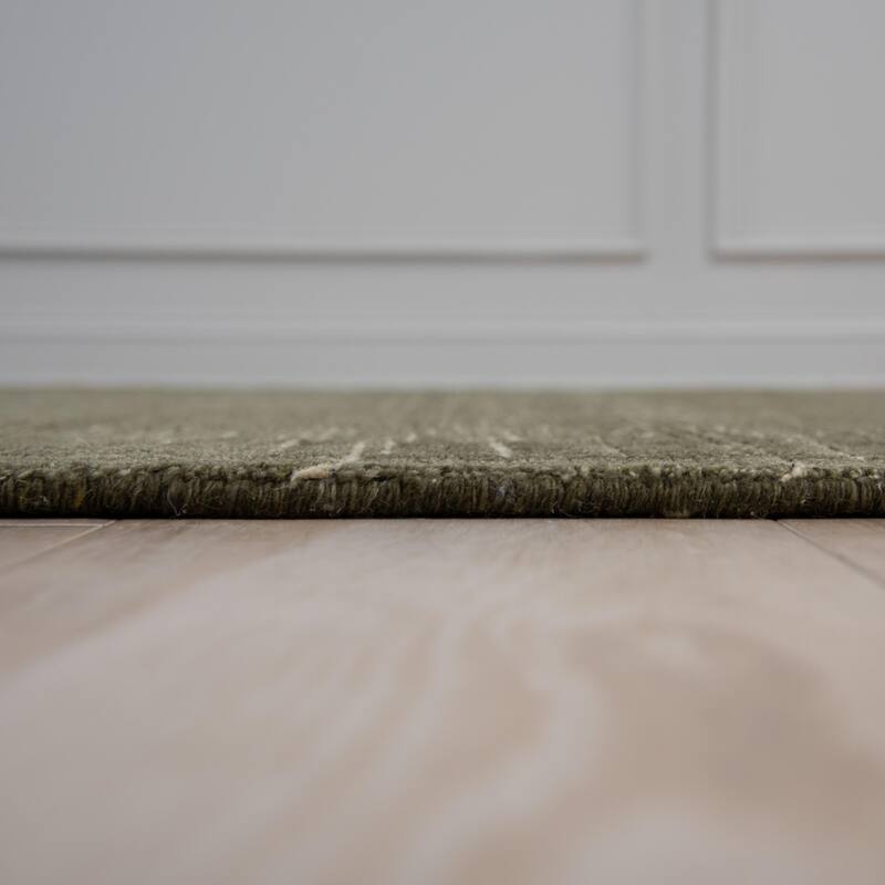 Alora Decor Rhodes Collection Modern Wool Hand-woven Rug