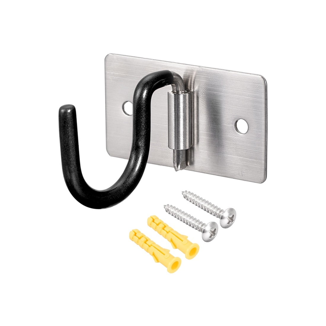 Wall Hooks Mop Broom Holder Organizer Stainless Steel Hook S type