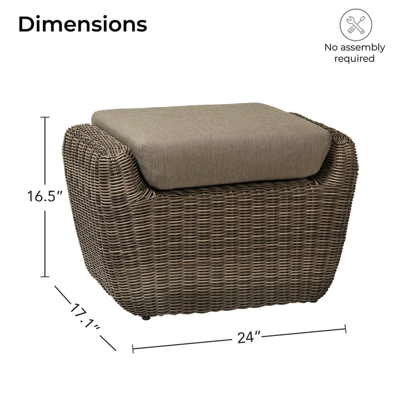 Patio Wicker Furniture Set Outdoor Rattan Bistro Set