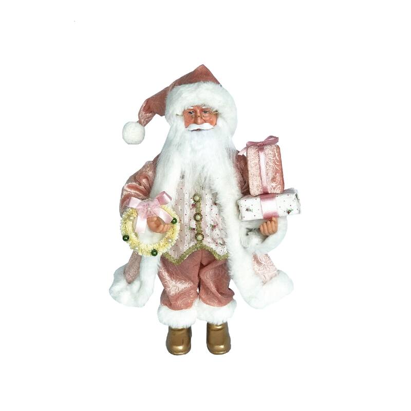 16" Victorian Santa Claus Standing Christmas Figurine