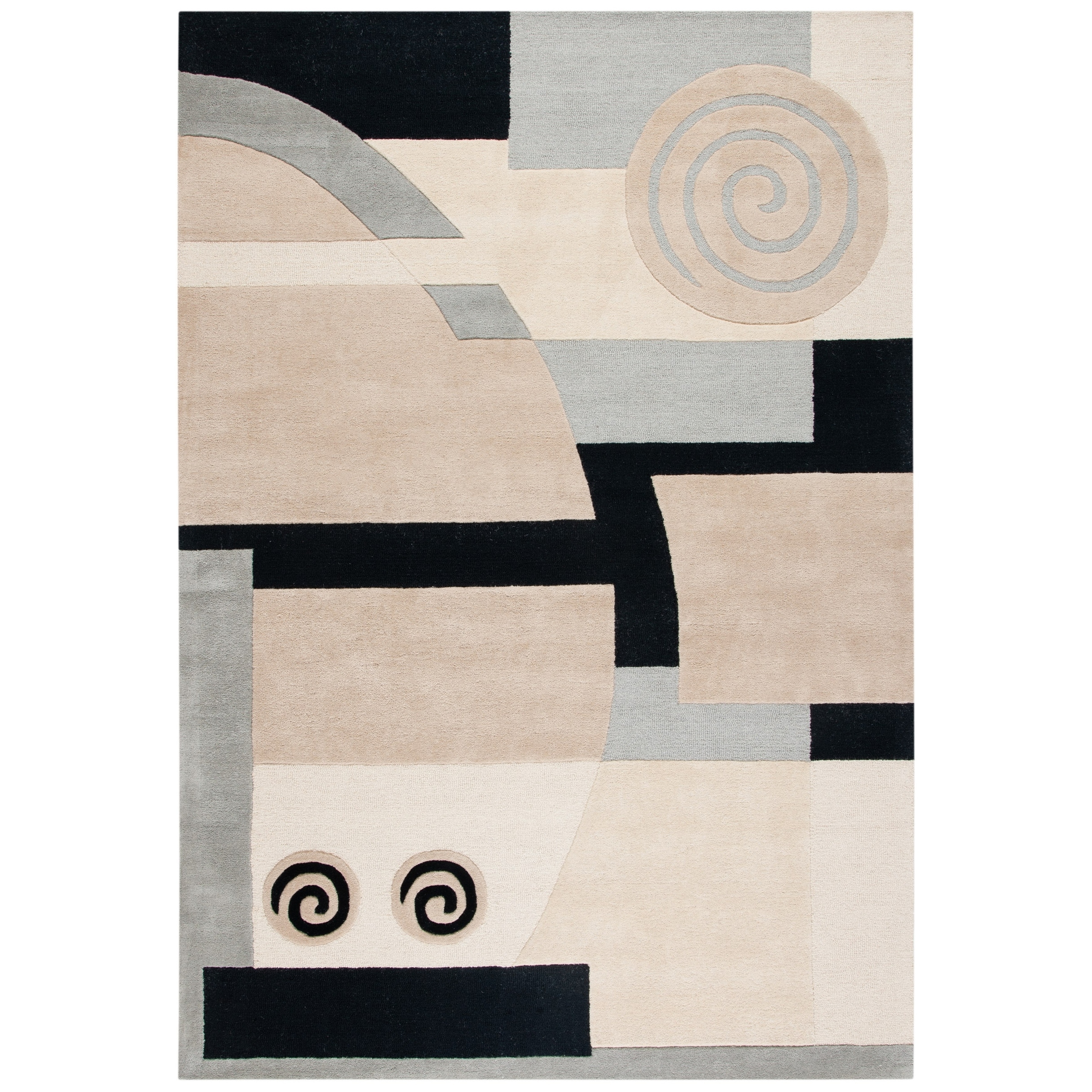 preview thumbnail 21 of 41, SAFAVIEH Handmade Rodeo Drive Ralda Mid-Century Modern Abstract Wool Rug 6' x 9' - Multi - Rectangle