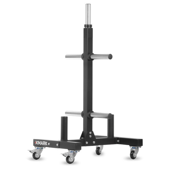 Olympic Plate Vertical Storage Tree, 750 lb Cap. Two Bar Holders