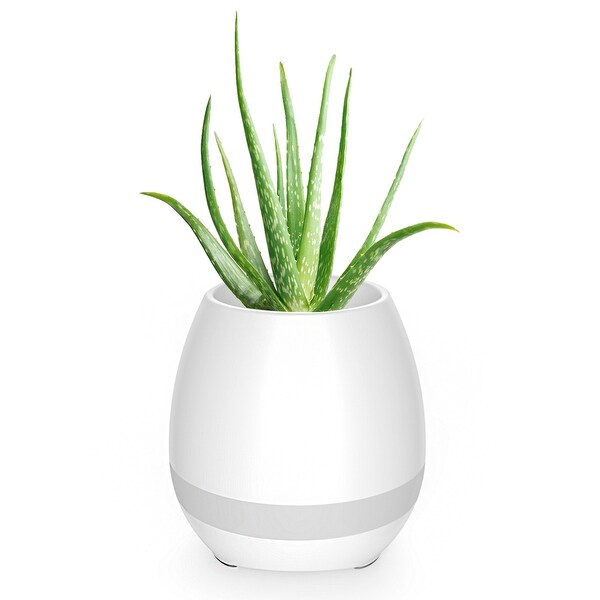 playing smart music flower pot