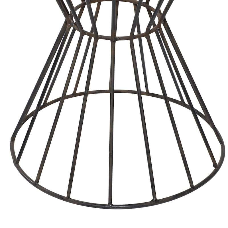 Metal Accent Table - Gray - Roche River Decor