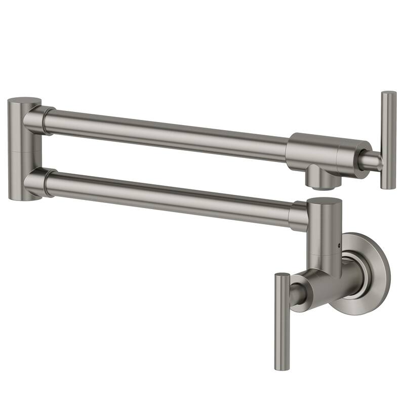GRANDJOY Single Handle Pull Down Kitchen Faucet with Spot Resistant Finish
