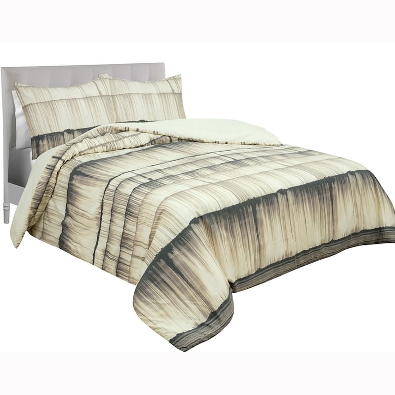 Nikki Chu Stria Stripe 3-Piece Comforter Set