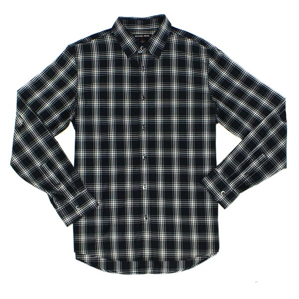 michael kors men's button down shirts