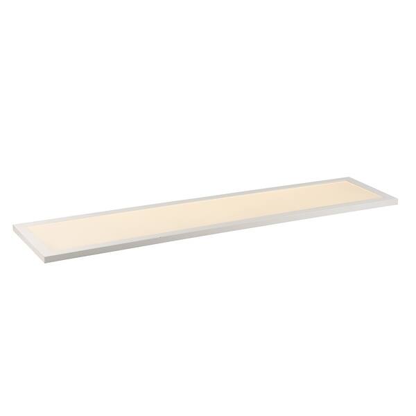 slide 2 of 4, Sky 12"x48" LED Flush Mount 4000K - White