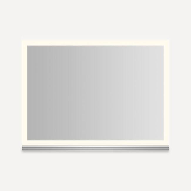 Robern Uplift Tech 36" x 27" Lighted Frame Single Door Medicine - Glass - Glass Finish