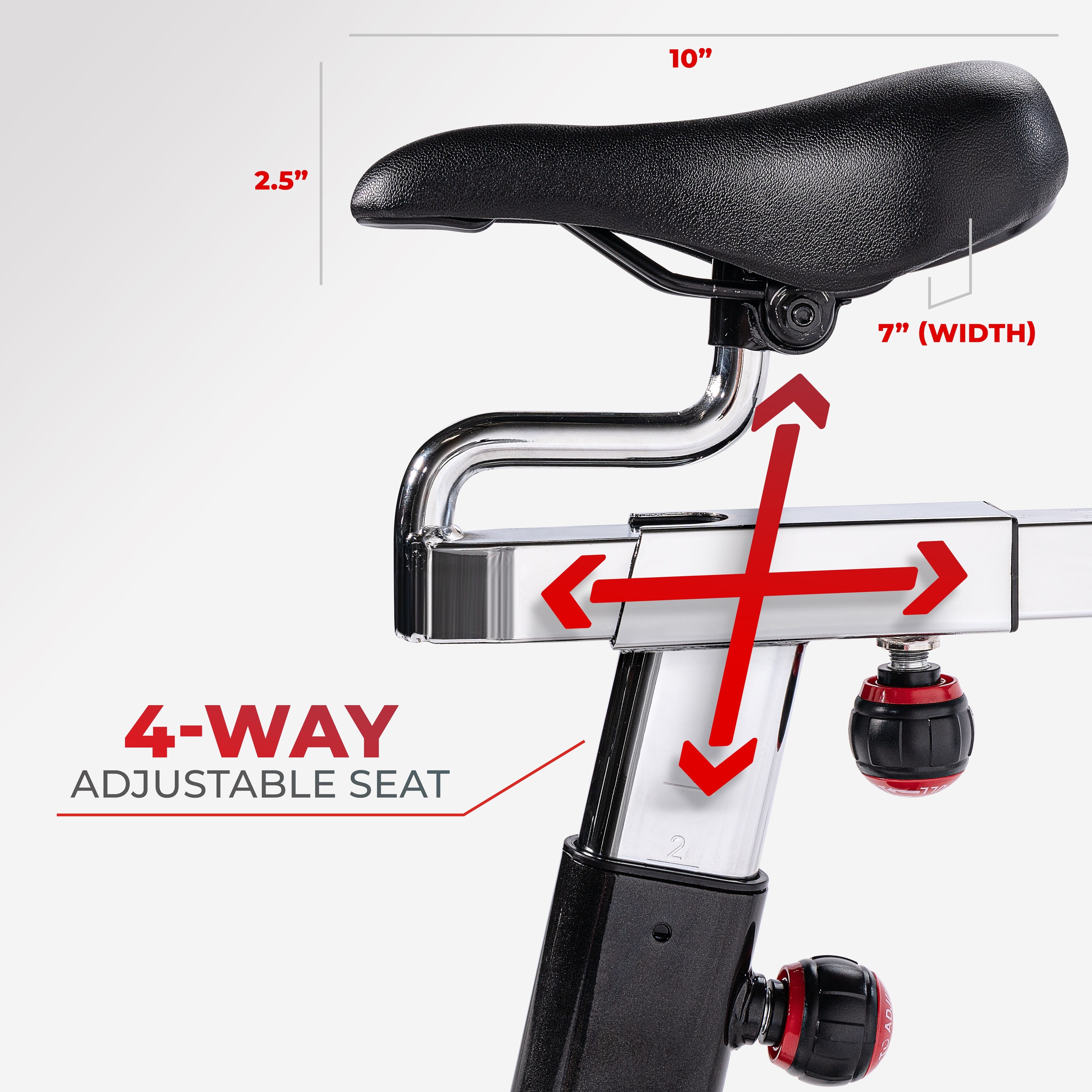 ふぃつとねす Stationary Chain Drive 40 lb Flywheel Pro Indoor Cycling Exercise