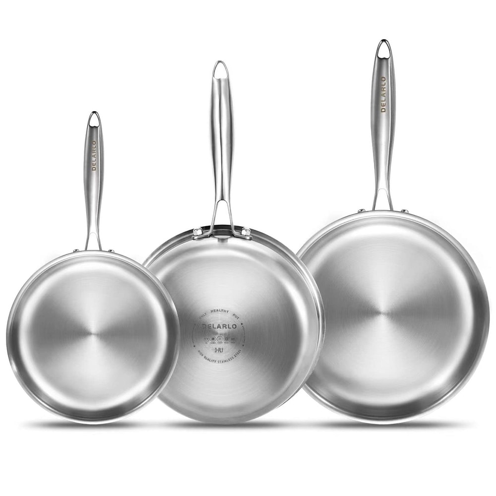 16 Piece Stainless Steel Cookware Set, Kitchen Removable Handle Stackable  Pots and Pans Set - Bed Bath & Beyond - 37508868