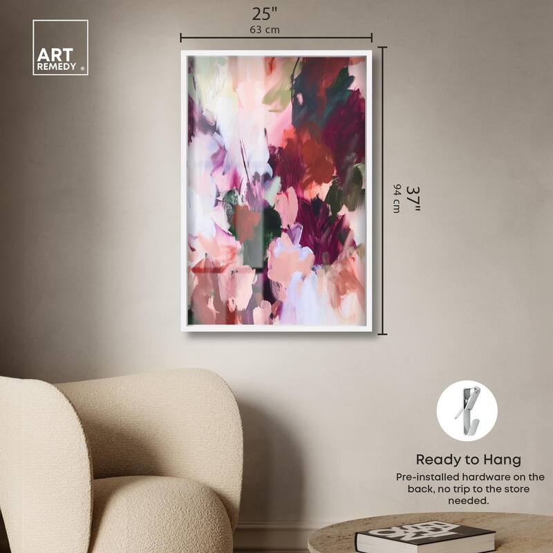 Adelas Garden I Shadowbox by Art Remedy