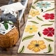 preview thumbnail 2 of 46, SAFAVIEH Handmade Blossom Aggie Modern Floral Wool Rug 2'3" x 6' Runner - Beige/Multi