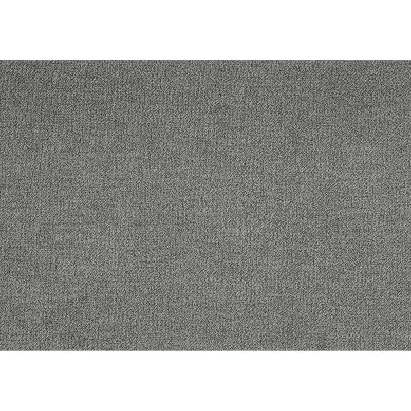 Reclining Chair 1Pc Sand-Color Textured Fabric Upholstered Nailhead Trim Wood Frame