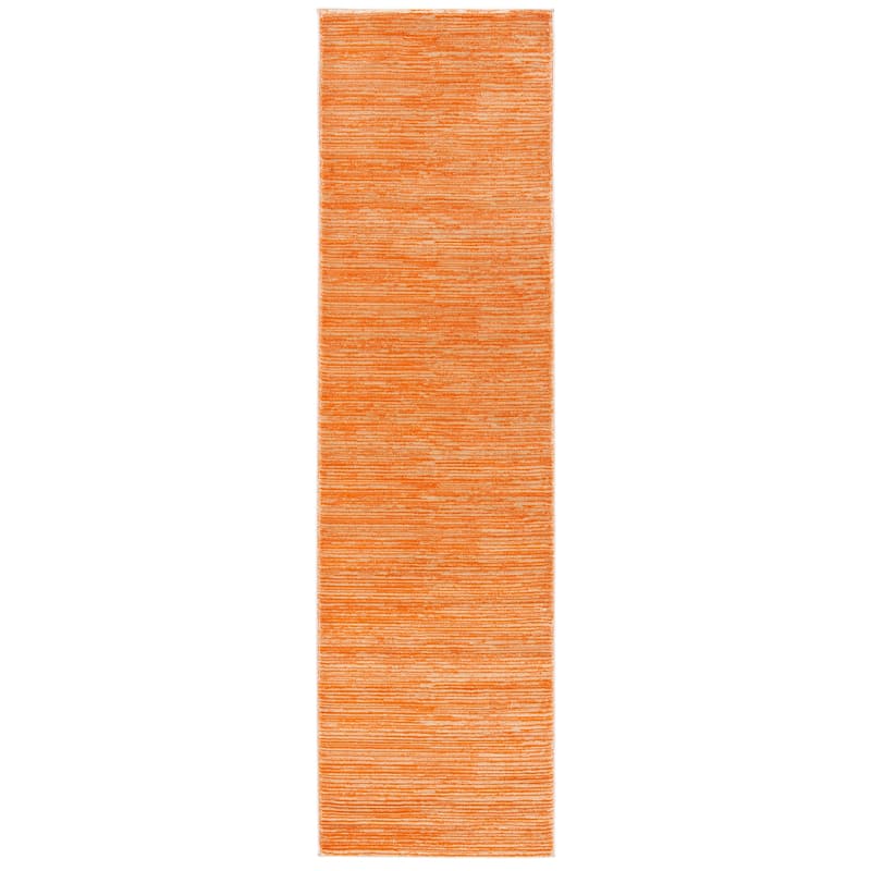 SAFAVIEH Vision Sunanda Modern Ombre Tonal Rug - 2'2" x 12' Runner - Orange